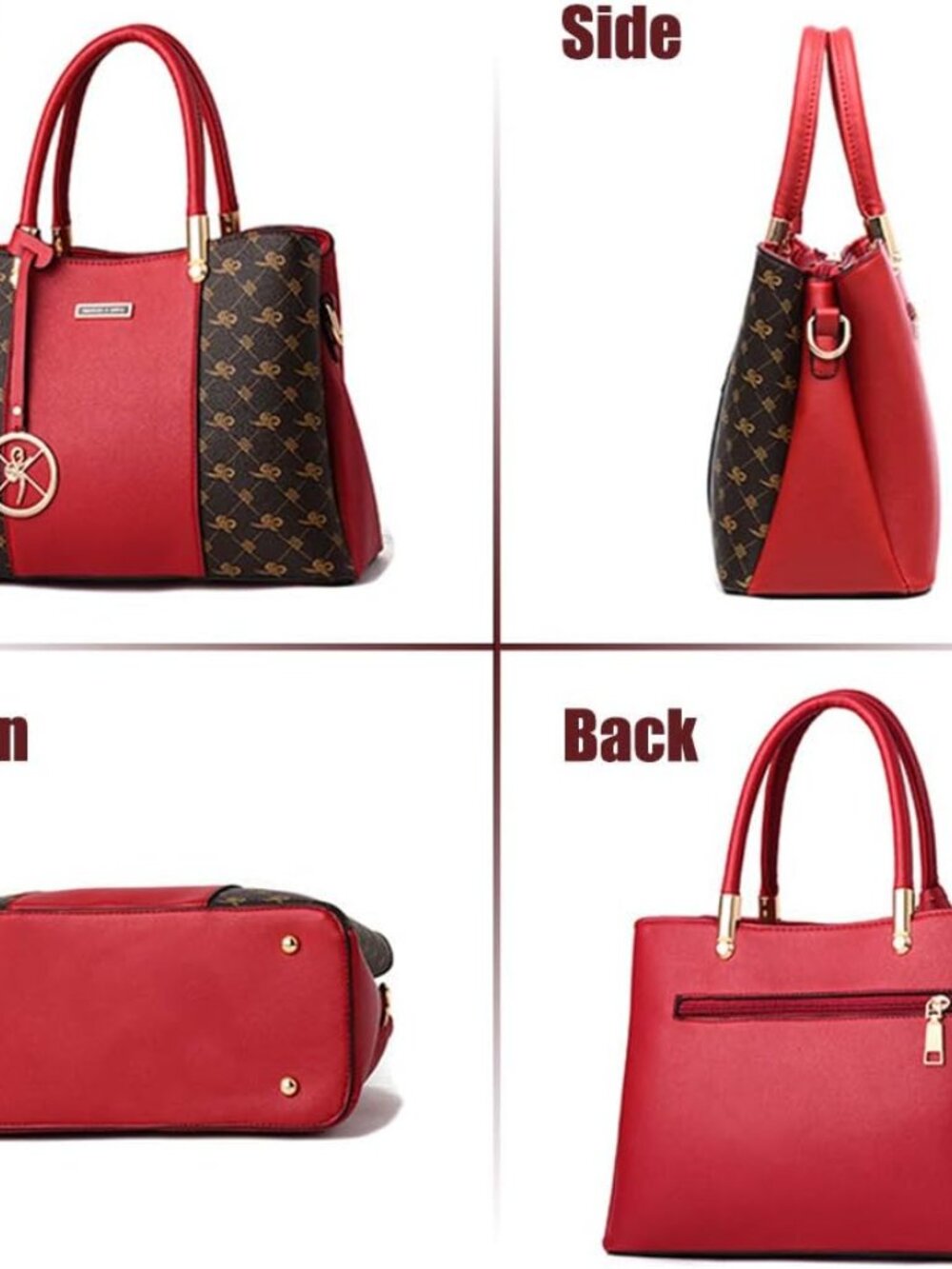 Women Purses and Handbags Top Handle Satchel Shoulder Bags Messenger Tote Bag fo - Picture 3 of 7